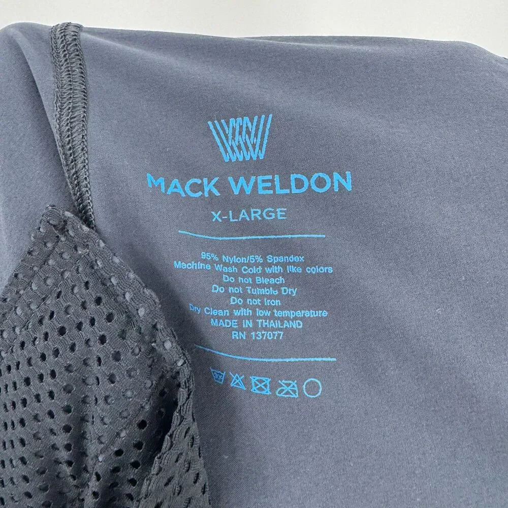 MACK WELDON Navy Blue Hybrid Active Shorts Size XL